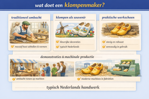 Wat doet een klompenmaker